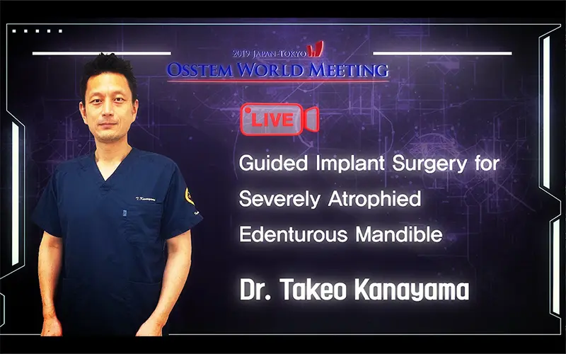 OWM2019東京_live surgery bridge_Dr. takeo kanayama_master